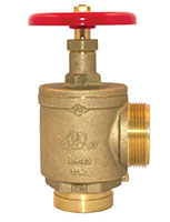 S-F07 - Angle Hose Valve Grooved x Hose