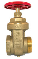 S-F07 - Gate Hose Valve FNPT x Hose